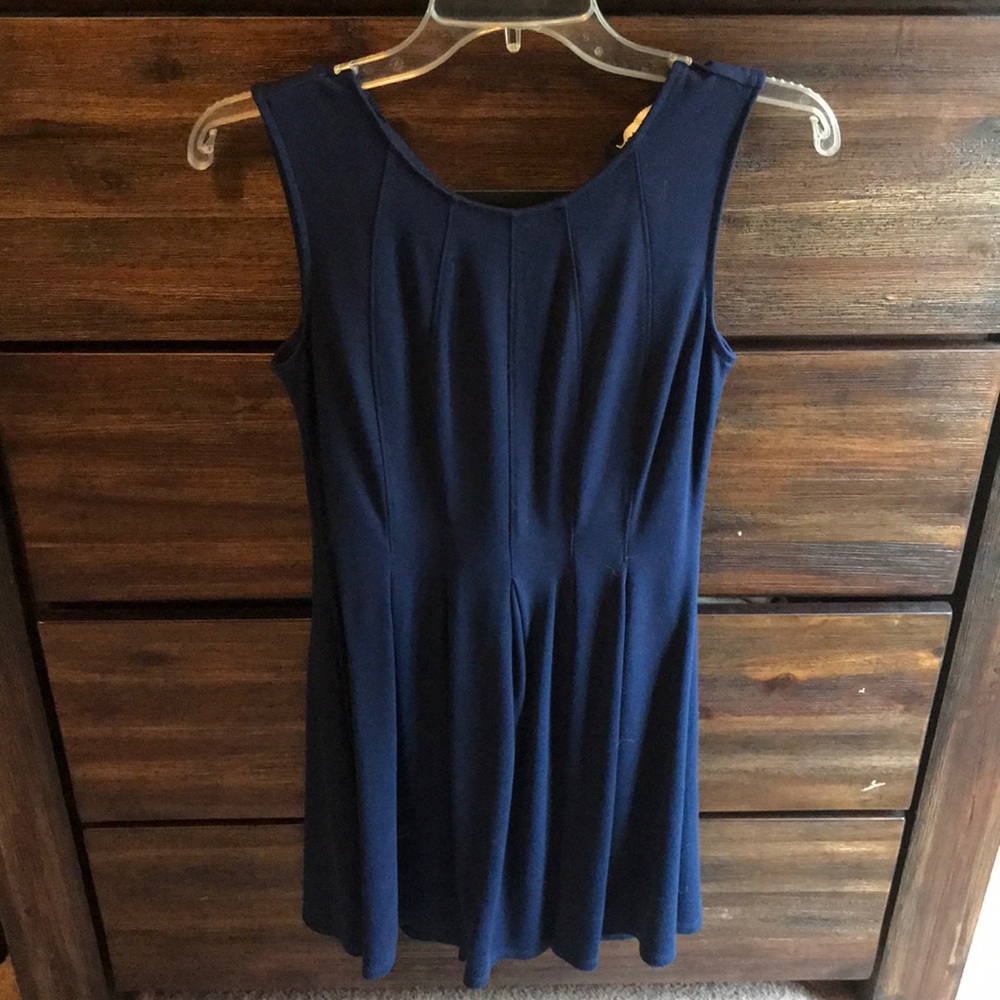 Navy blue Monteau dress